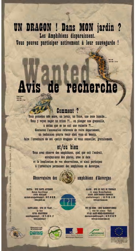 Clic pour afficher l'avis de recherche