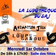 Que s’est-il passé mardi 1er octobre 2014 à Authezat ?
Les Loups Garous de Thiercelieux ont eu raison des villageois….
Depuis 2010, le Secteur Animation Jeunes a mis en place une Ludothèque. Le jeu est en effet un outil très souvent utilisé lors des animations proposées pour les jeunes. Le SAJ, qui a investi dans un grand [...]
