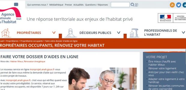 >>>Ouverture du service en ligne de l’Anah dans le Puy-de-Dôme==> voir le courrier informatif
http://www.anah.fr/proprietaires/proprietaires-occupants/faire-votre-dossier-daides-en-ligne/ ==> faire son dossier d’aides
https://monprojet.anah.gouv.fr/ ==> accès au service en ligne et constituer son dossier
Partagez