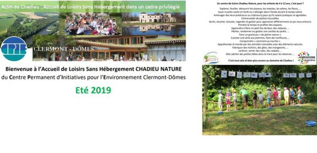 Le Centre de Loisirs de Chadieu Nature accueille les enfants Le centre  pendant les « petites » vacances scolaires, en été – 5 semaines sont proposées –, et les mercredi en période […]