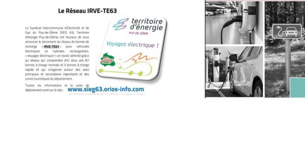 >>>mobilité électrique du réseau « IRVE-TE63 » Partagez