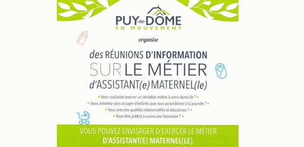 Intéressé(e) par le métier d’assistant(e) maternel(le) ? : le conseil départemental organise des réunions d’information localement => 8 juin 2023
Partagez