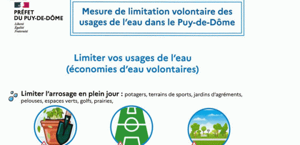 Le préfet du Puy-de-Dôme avait pris un arrêté préfectoral en date du 20 octobre 2022 définissant des mesures de limitation provisoires de certains usages de l’eau, applicable jusqu’au 15 novembre […]
