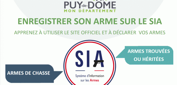 Un atelier collectif gratuit sur le site SIA du ministère de l’intérieur (Système d’information sur les Armes enregistrement des armes de chasses et des armes trouvées ou héritées).

La démarche d’enregistrement des armes sur ce site est une obligation légale, mais de nombreux usagers peuvent ressentir une difficulté ou faire face à un blocage lors de leur accès [...]
