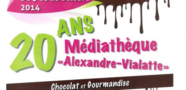 >>>Chocolat et gourmandise sont à l’affiche pour fêter les 20 ans de la médiathèque >>>Le guide de la médiathèque : services, services en ligne, horaires, modalités d’inscriptions, tarifs… Partagez