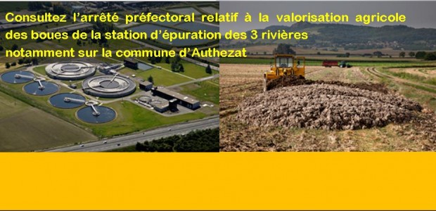 >>> prenez connaissance de l’arrêté d’autorisation de valorisation des boues du 23 décembre 2014 Du lundi 18 août au vendredi 19 septembre 2014 s’est déroulée l’enquête publique sur le projet […]