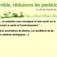 En France, on compte 17 millions de jardiniers amateurs (étude IFOP 2007), qui utilisent plus de la moitié du tonnage des matières actives phytosanitaires utilisées en zones non agricoles (Observatoire […]