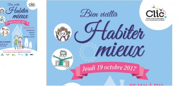 La prochaine édition du Bien Vieillir se tiendra jeudi 19 octobre à Vic-le-Comte >>>voir l’affiche Partagez