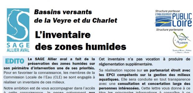 La Commission Locale de l’Eau (CLE) du Schéma d’Aménagement et de Gestion des Eaux (SAGE) de l’Allier Aval porté par l’Etablissement public Loire s’est engagée en août 2019 à réaliser […]