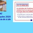 >>> Accès ici aux résultats => https://elections.interieur.gouv.fr/municipales-2020/   SCRUTIN DU 15 MARS 2020 => Les mesures sanitaires sont mises en place à Authezat Pour le moment, la bonne tenue des […]