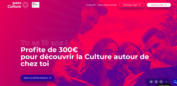 >>>connaître le dispositif pass culture Qu’est-ce que le pass Culture ? Le pass Culture est né de la volonté, de mettre à disposition des jeunes de 15 à 18 ans un […]