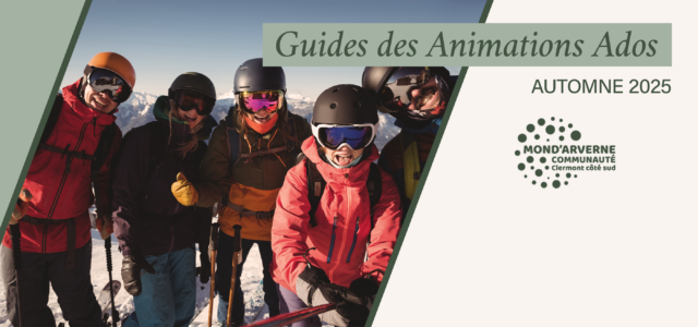 Mond’Arverne Communauté propose cet automne une série d’animations spécialement conçues pour les adolescents du territoire, mêlant découverte, sport, créativité et aventures ! Ces activités favorisent l’épanouissement, la convivialité et l’ouverture sur […]